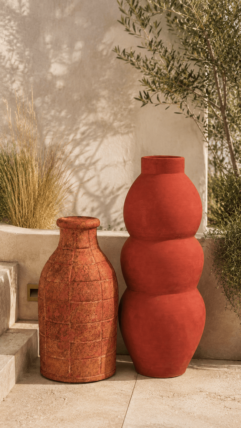 Vases Terracotta mis en situation