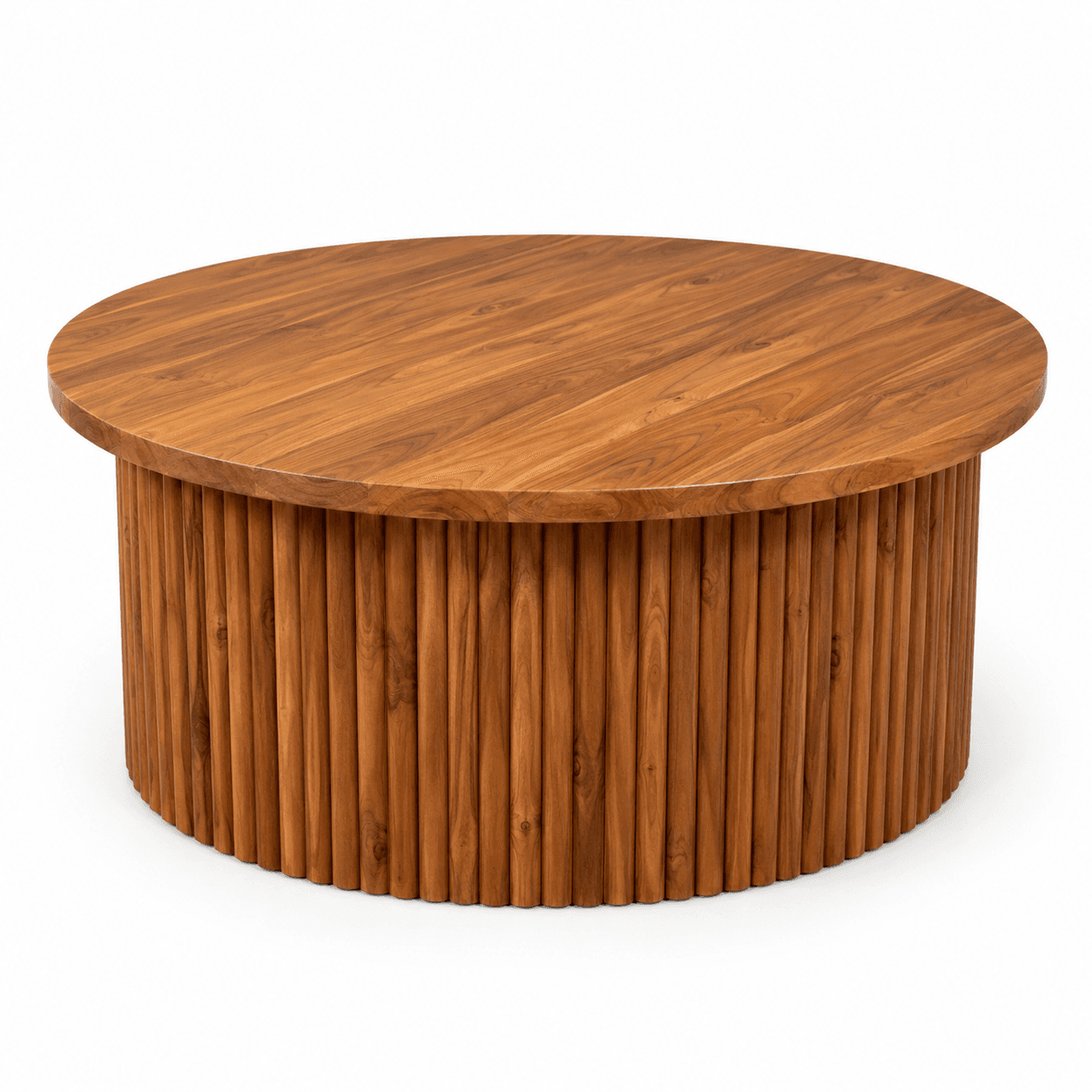Table basse Cannelée